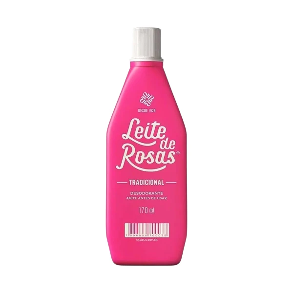 Leite de rosas tradicional