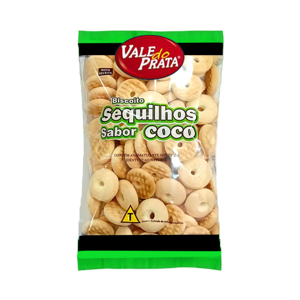 Sequilhos sabor coco vale do prata