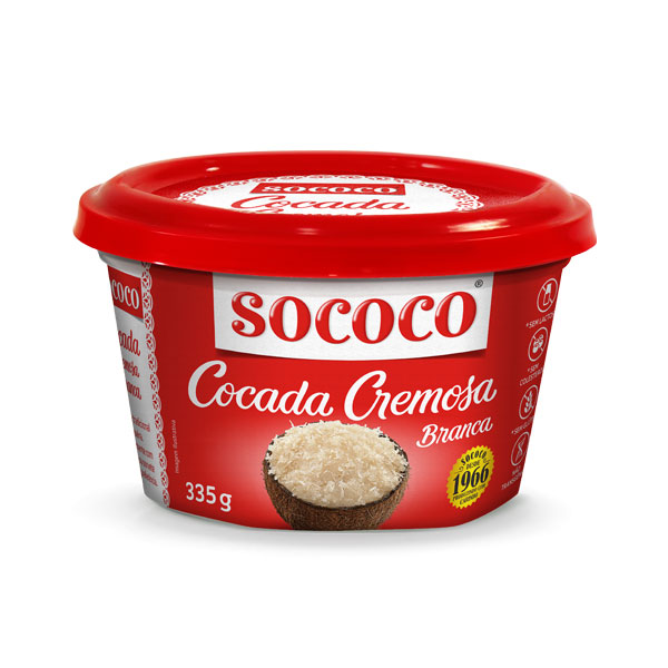 Cocada Cremosa Branca Sococo