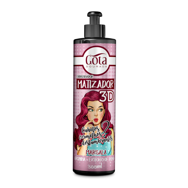condicionador matizador marsala