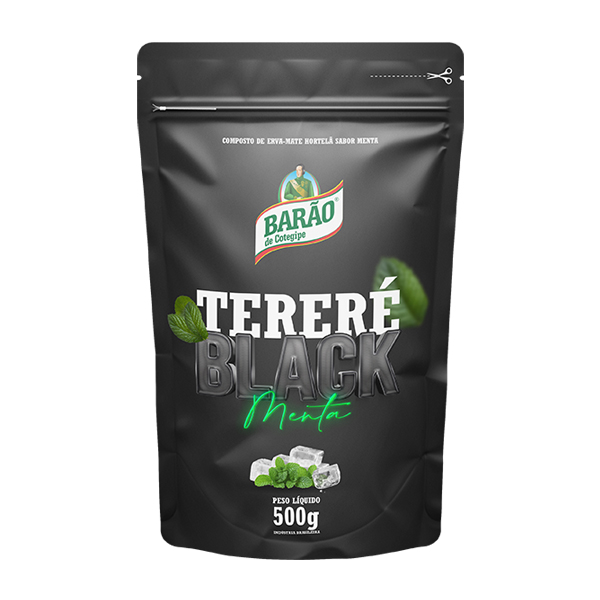 Erva Tereré Black Menta Barão de Cotegipe