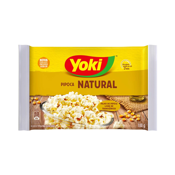 Pipoca de Micro-ondas Yoki