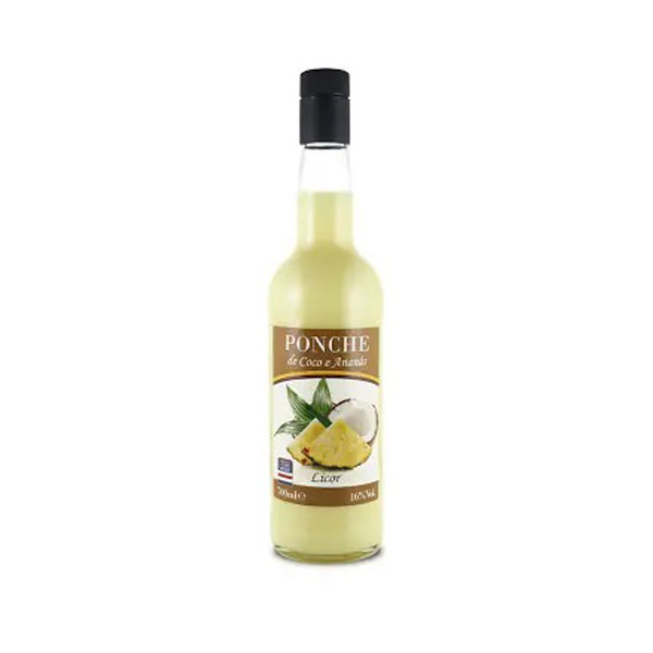 Ponche de Coco com Ananás