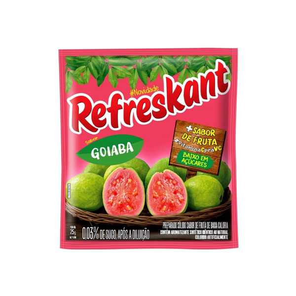 Suco em Pó Refreskant Goiaba