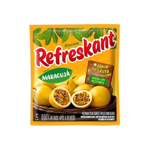 Suco em Pó Refreskant Maracujá