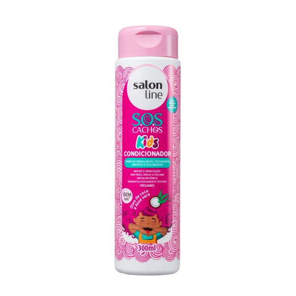 Condicionador S.O.S Cachos Kids Salon Line