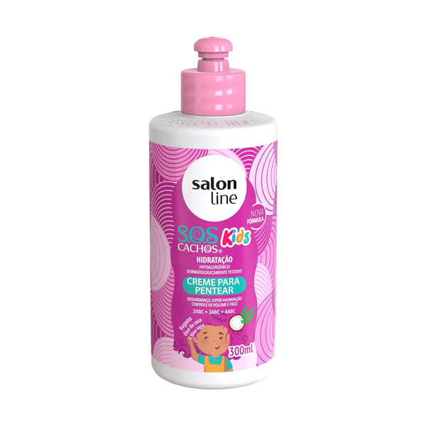 Creme de Pentear S.O.S Cachos Kids Salon Line