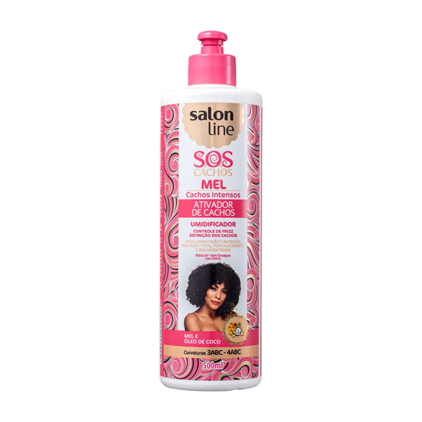 Ativador SOS Cachos Mel Salon Line