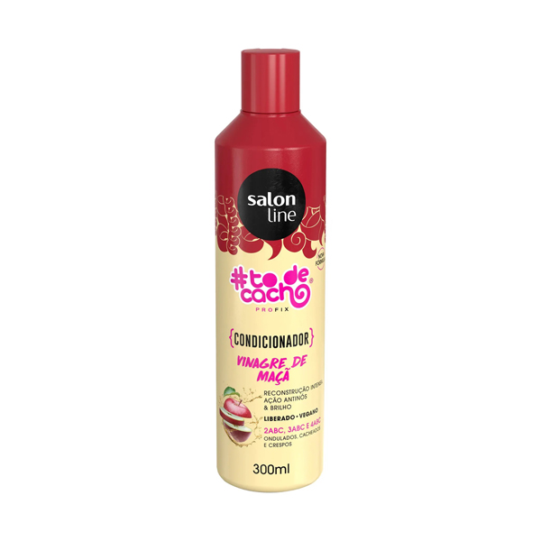 Condicionador #todecacho Vinagre de Maçã Salon Line