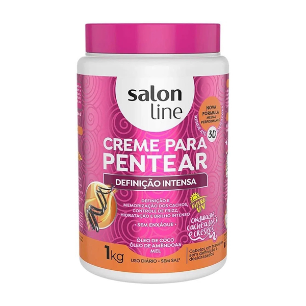 Creme Pentear Definição Intensa Salon Line