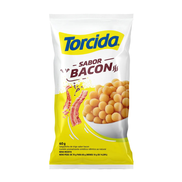 Salgadinho Torcida Sabor Bacon