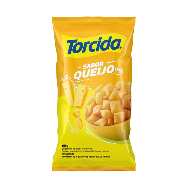 Salgadinho Torcida Sabor Queijo