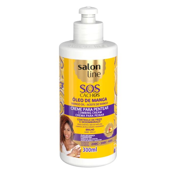 Creme de Pentear SOS Cachos  Óleos de Manga Salon Line