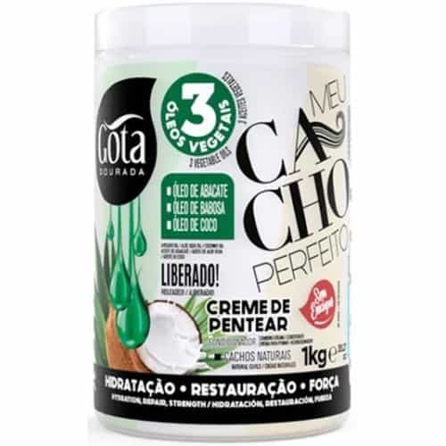 Creme De Pentear 3 Óleos Gota Dourada