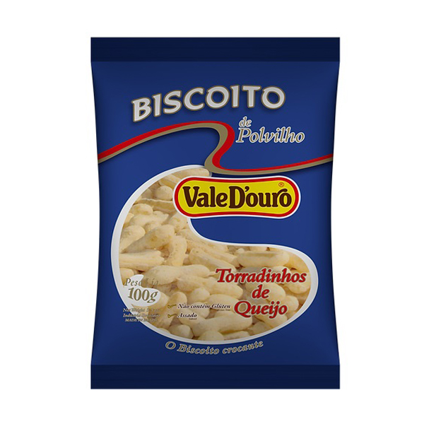Biscoito de Polvilho Torradinho de Queijo