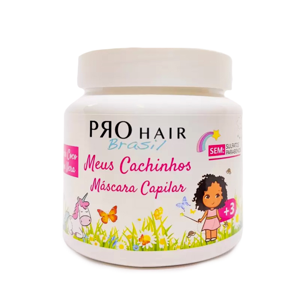 Máscara Infantil os Meus Cachinhos Pro Hair Brasil