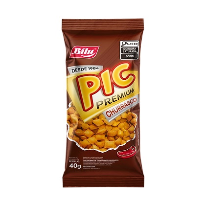 Salgadinho de Churrasco PIC Premium