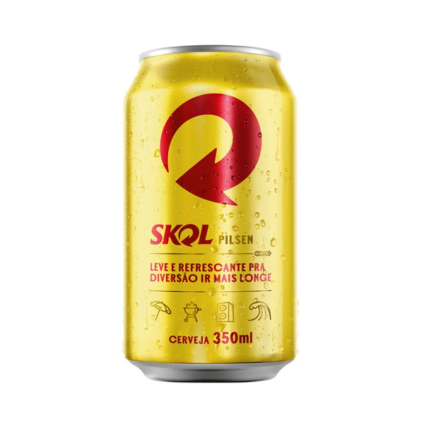 Cerveja Skol Lata
