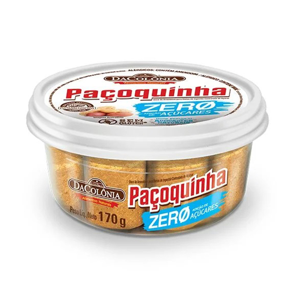 Paçoca DaColônia Zero Açucar