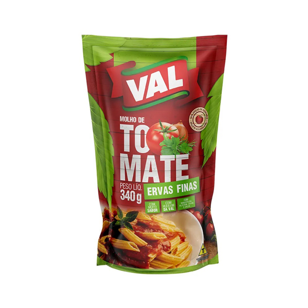 Molho de Tomate Ervas Finas Val