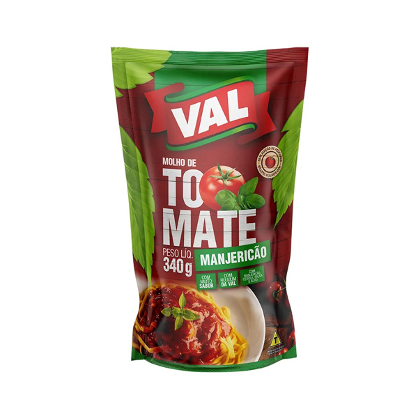 Molho de Tomate Manjericão Val