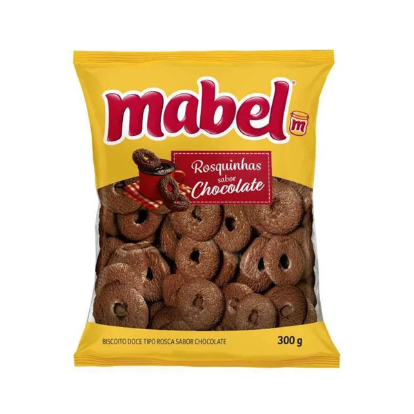 Rosquinha Mabel Chocolate 300g