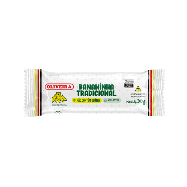 Bananinha Cremosa Oliveira 30g