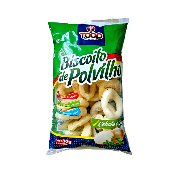 Biscoito de Polvilho Sabor Cebola e Salsa