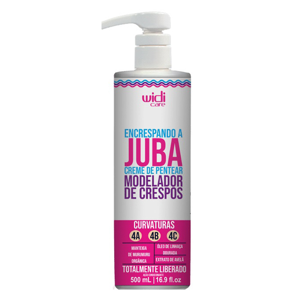 Creme de Pentear Modelador de Crespos Juba Widi Care