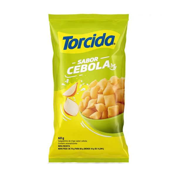 Salgadinho Torcida Sabor Cebola 60g