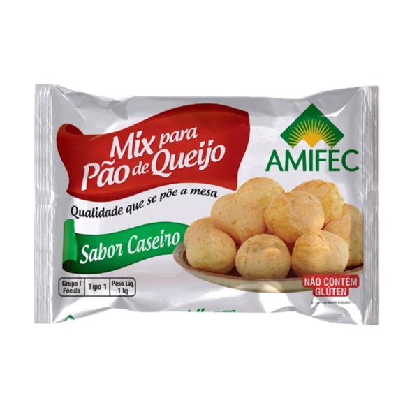 Mistura para Pão de Queijo Amifec 1kg