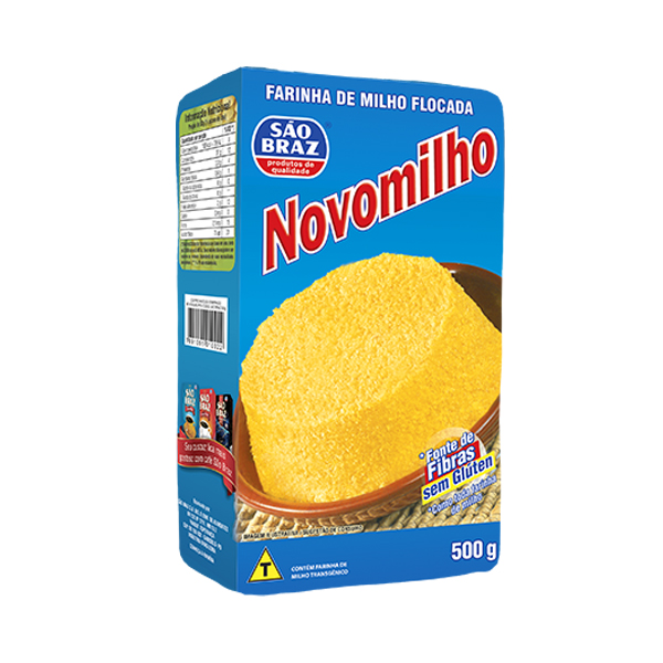 Farinha de Milho Flocado Novomilho