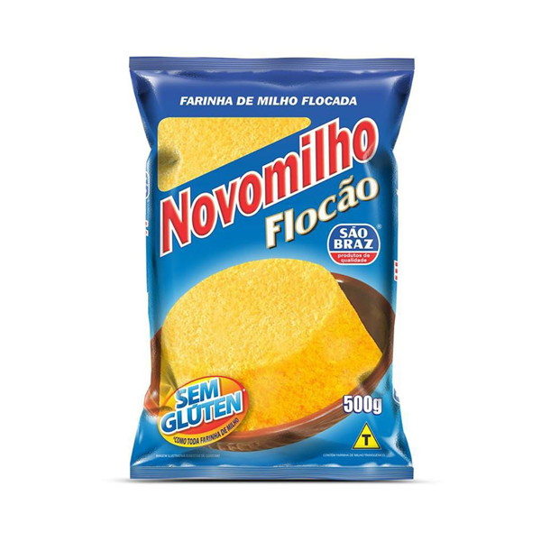Flocão de Milho Novomilho 500g