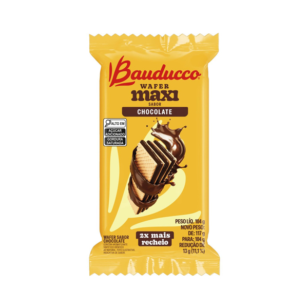 Wafer Maxi Chocolate Bauducco