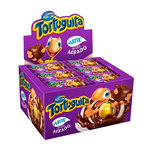 Caixa de Chocolate Tortuguita Aerado