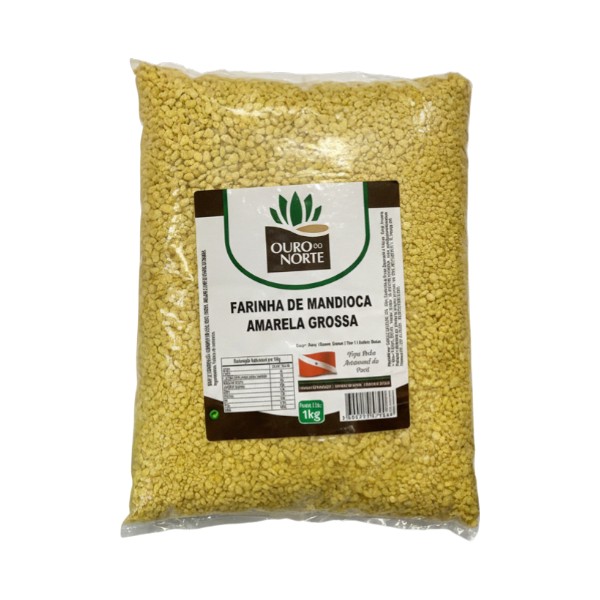 Farinha de Mandioca Amarela Grossa