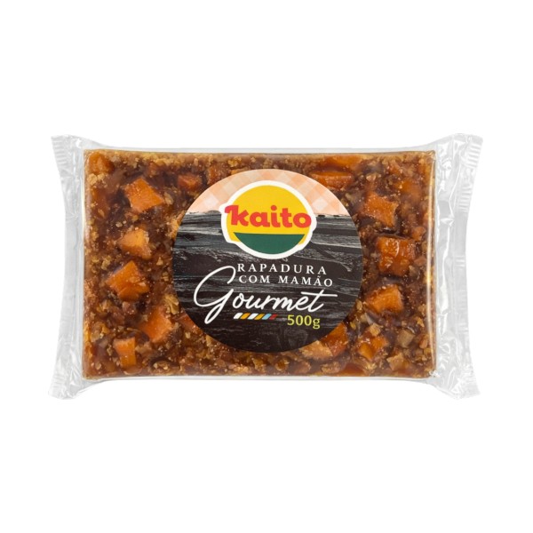 Rapadura Mineira com Mamão Kaito