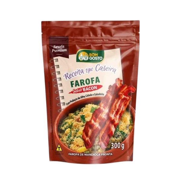Farofa Caseira Bacon Bom Gosto