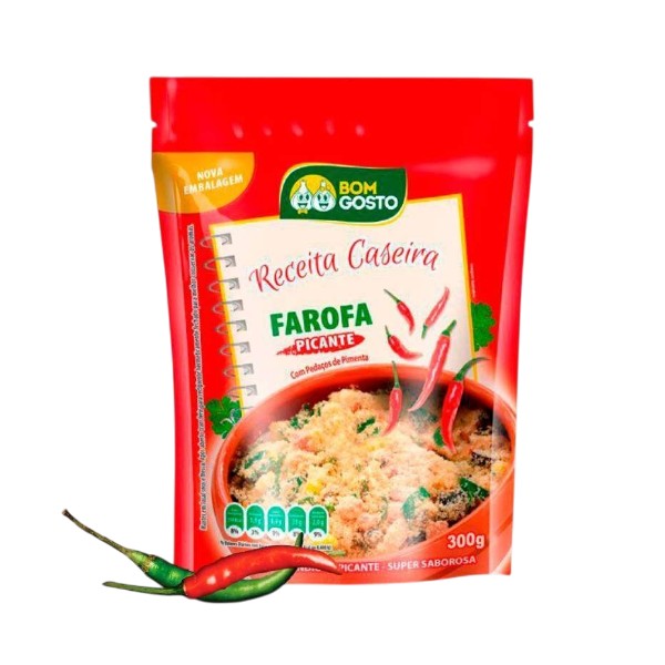 Farofa Caseira Picante Bom Gosto