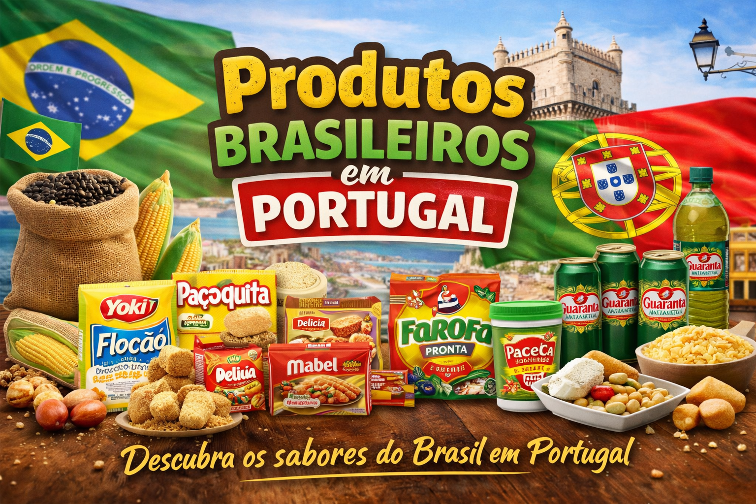 Produtos Brasileiros em Portugal