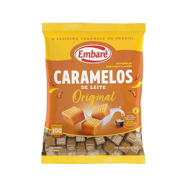 Caramelos de Leite Original Embaré