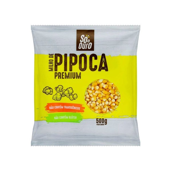 Milho para Pipoca Só o Ouro