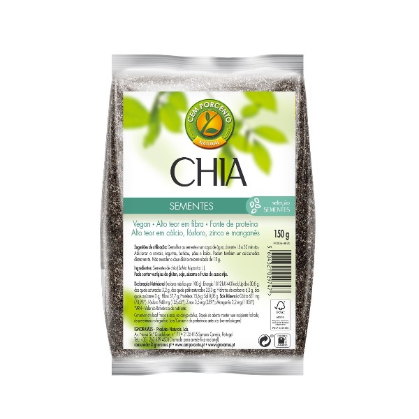 Sementes de Chia 100% Natural