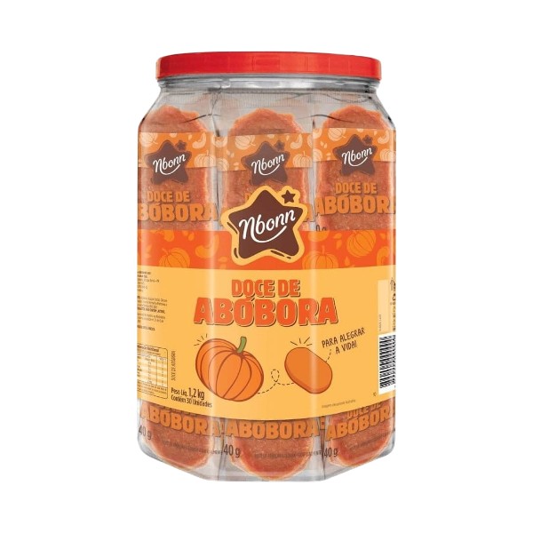 Doce de Abóbora Coração Nbonn