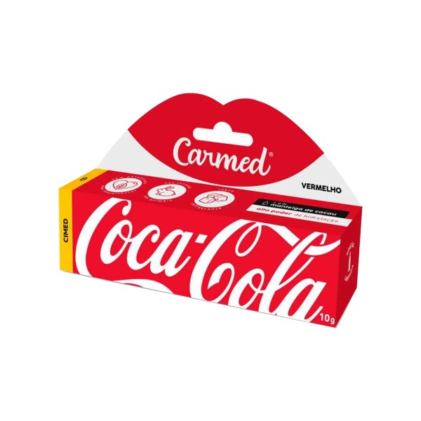 Carmed Coca-Cola Vermelho Hidratante Labial