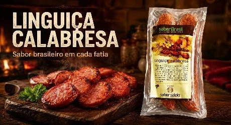 Banner linguiça Calabresa