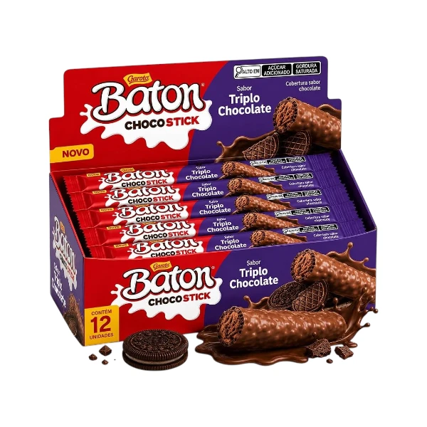 Display Baton Chocostick Triplo Chocolate