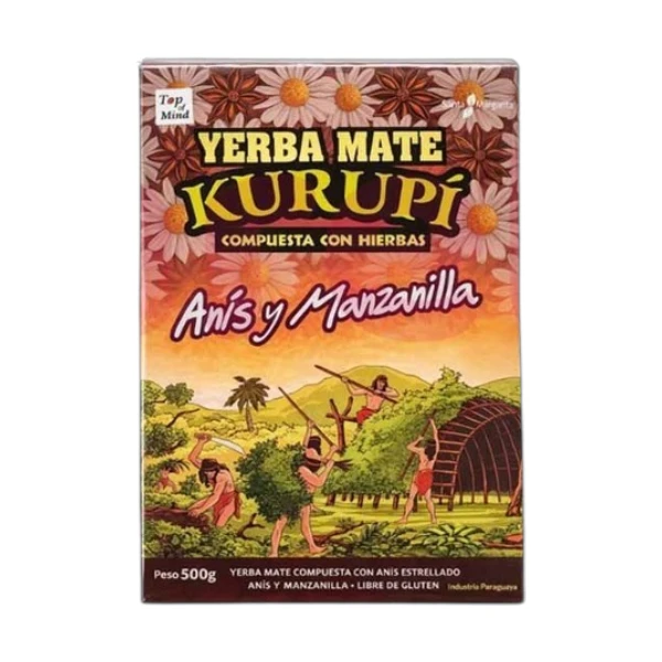 Erva Mate Kurupi Anís e Camomila