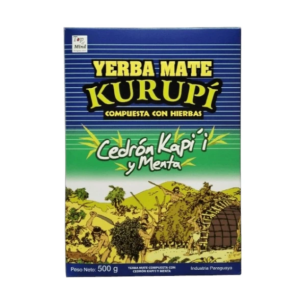 Erva Mate Kurupi Capim Limão e Menta