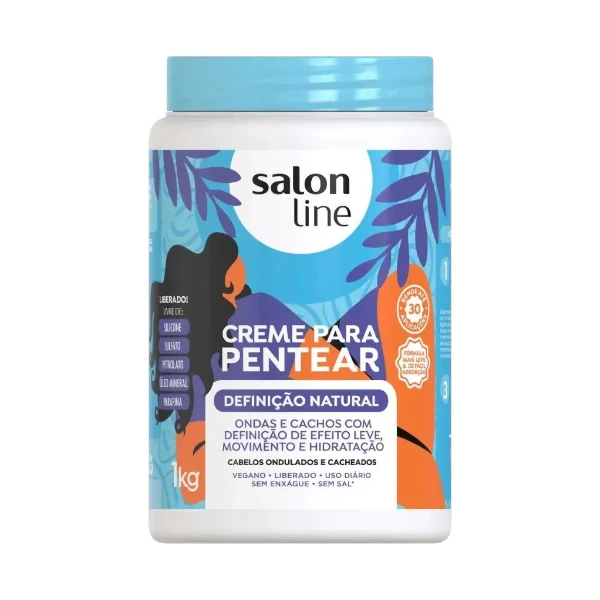 Creme Pentear Definição Natural Salon Line